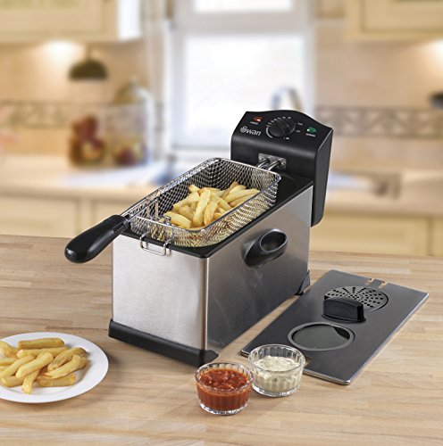 Swan 3 Litre SS Fryer with Viewing Window - image 2