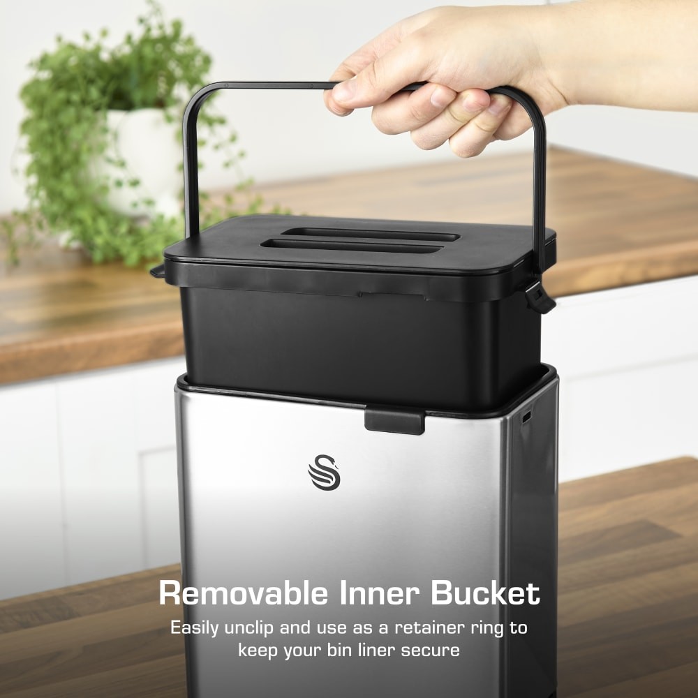 Swan 3L Compost Caddy - image 5