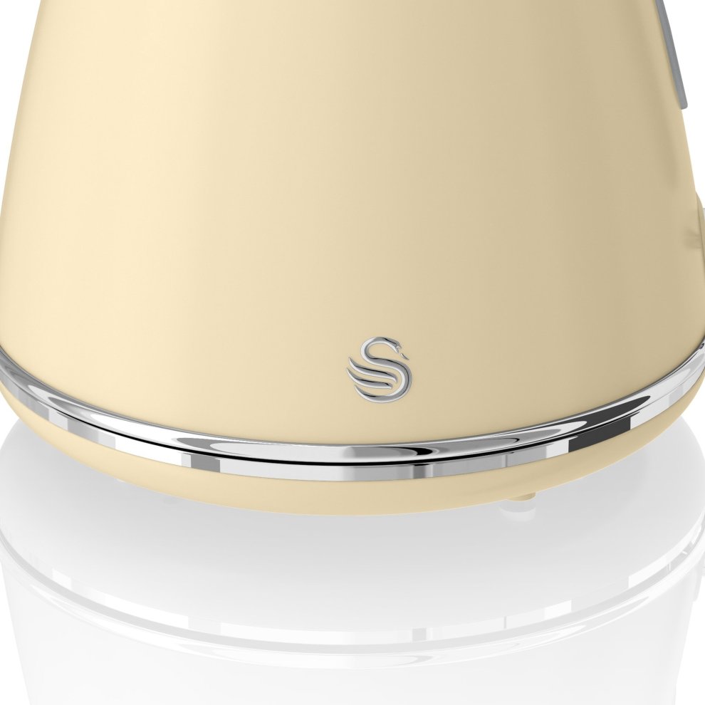 Swan Retro Cream 1.5 Litre Jug Kettle - image 5