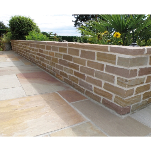 Talasey Cottagestone Walling Lakeland Sandstone Walling Riven Face Project Pack - image 2