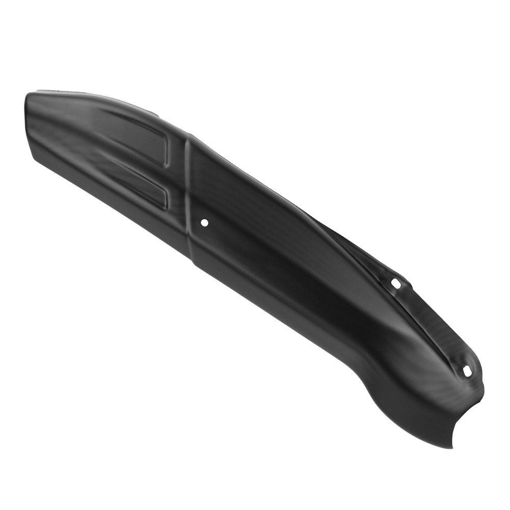 Apico TBCTRS3A-FB - Apico Silencer Cover for TRS One/RR/Gold 125-300 2016-2025 Factory Black