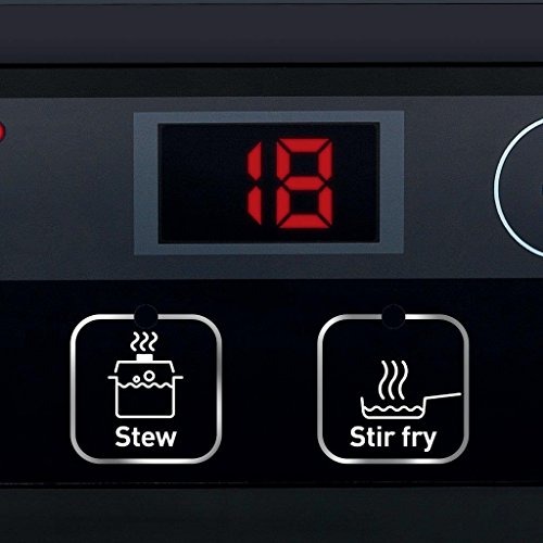 Tefal TE2018 Black Ceramic Induction Hob 2100W - image 2