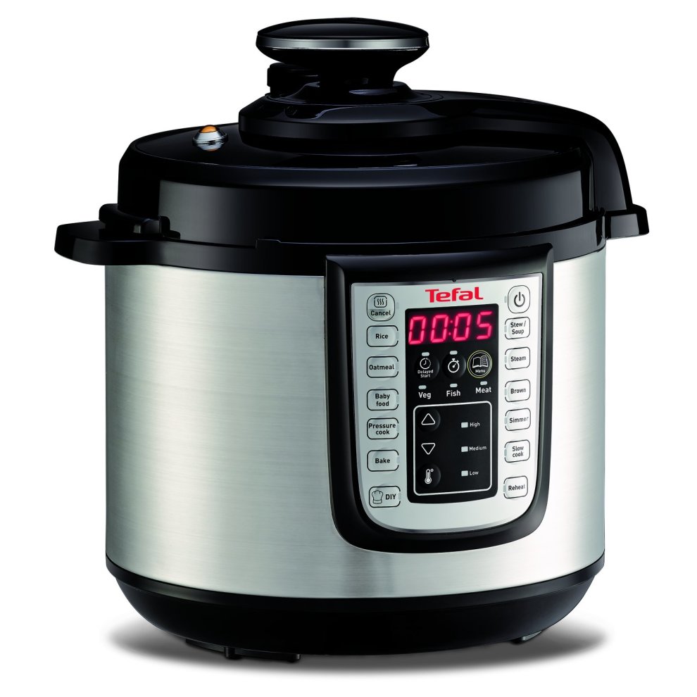 Tefal TE5054 All in 1 Electric Pressure Cooker 6L - image 2