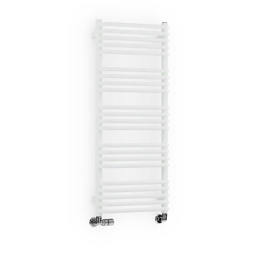 Terma Alex Heated Towel Rail White 1440 x 500mm 591W - image 3