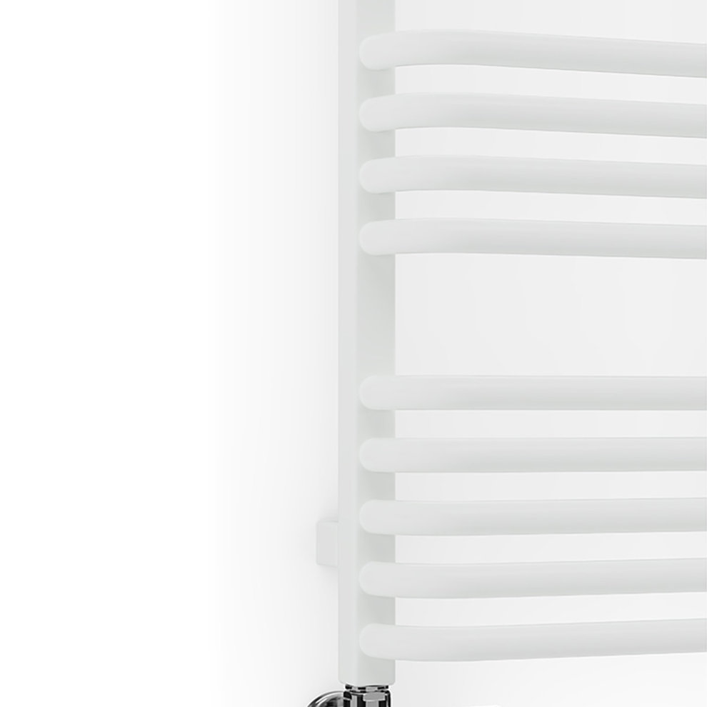 Terma Alex Heated Towel Rail White 1440 x 500mm 591W - image 4