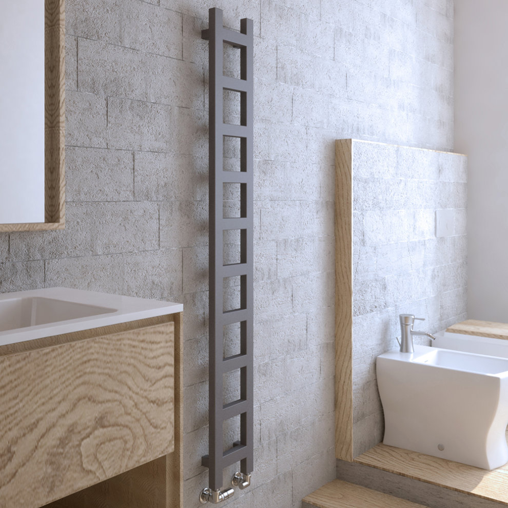 Terma Easy 1071 BTU Sparkling Gravel Electric Heated Towel Rail 1600 x 200mm - image 3