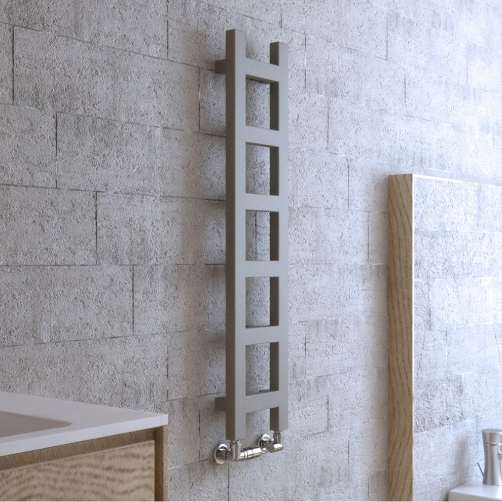 Terma Easy 638 BTU Sparkling Gravel Electric Heated Towel Rail 960 x 200mm - image 3