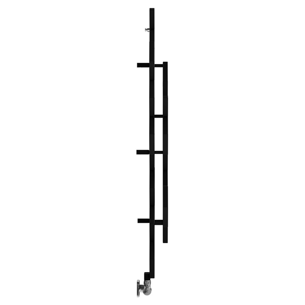 Terma Hex 1180BTU Soft Matt Black Radiator 1220 x 486mm - image 3