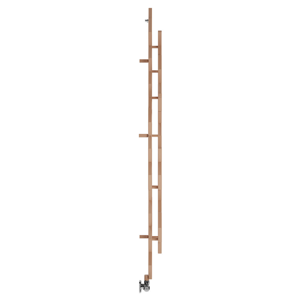 Terma Hex 1705 BTU Bright Copper Radiator 1700 x 573mm - image 3