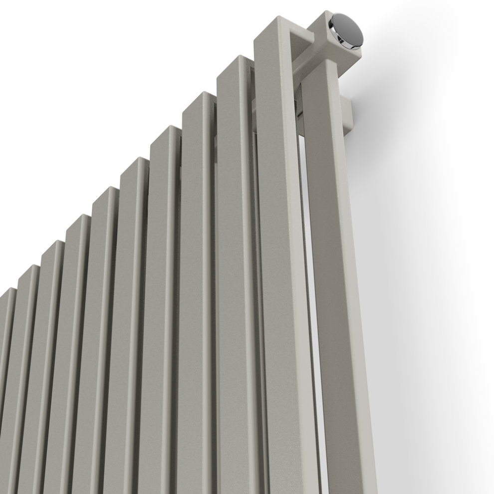 Terma Nemo 2135 BTU Metallic Stone Radiator 530 x 645mm - image 2