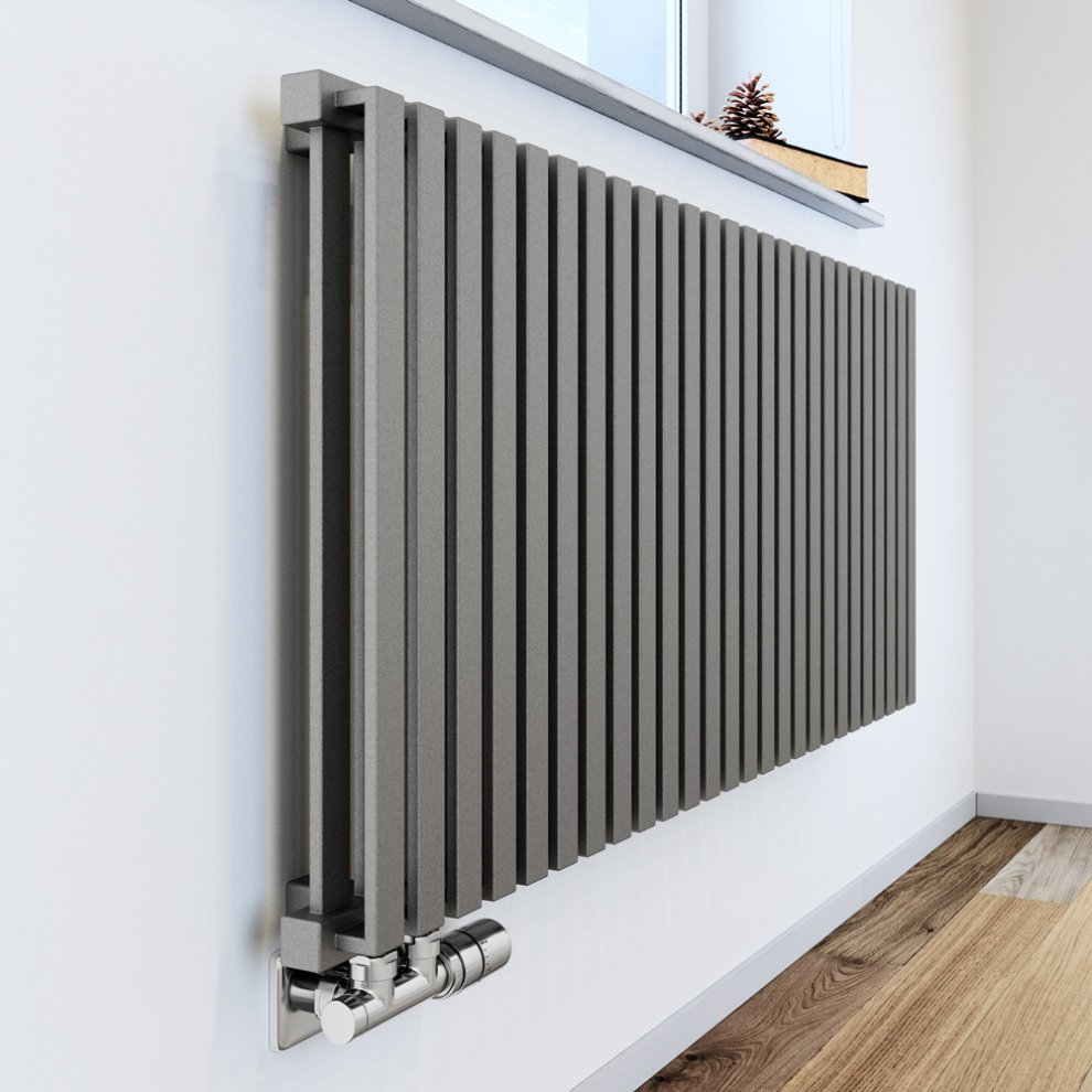 Terma Nemo 3028 BTU Metallic Stone Radiator 530 x 915mm - image 4