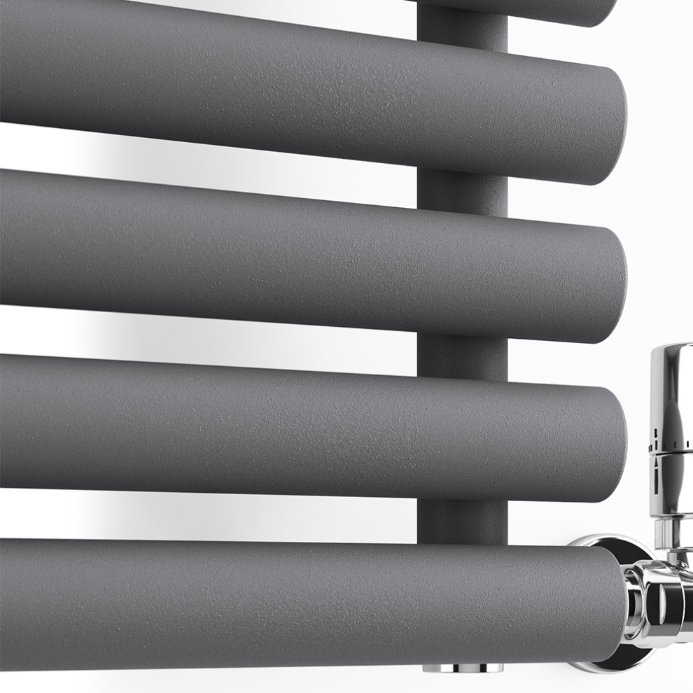 Terma Rolo Room 2735 BTU Modern Grey Radiator 1800 x 370mm - image 2