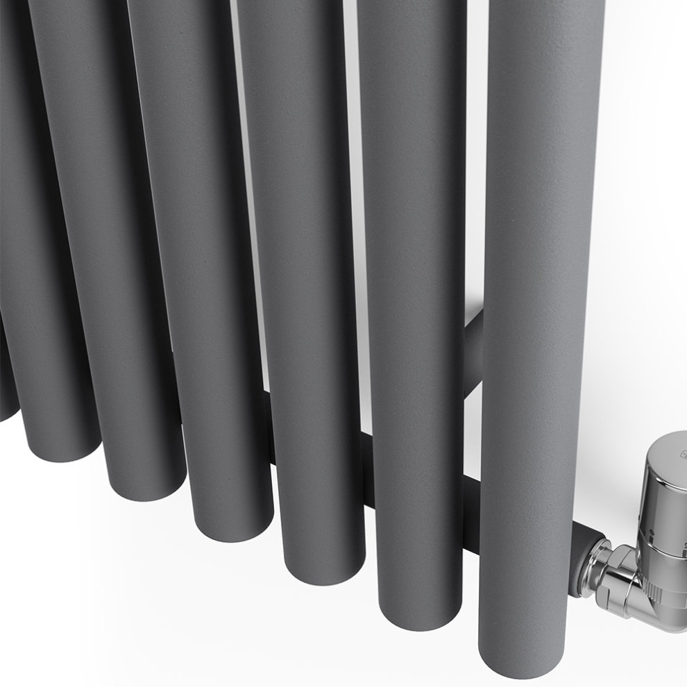 Terma Rolo Room 3516 BTU Modern Grey Radiator 1800 x 480mm - image 2