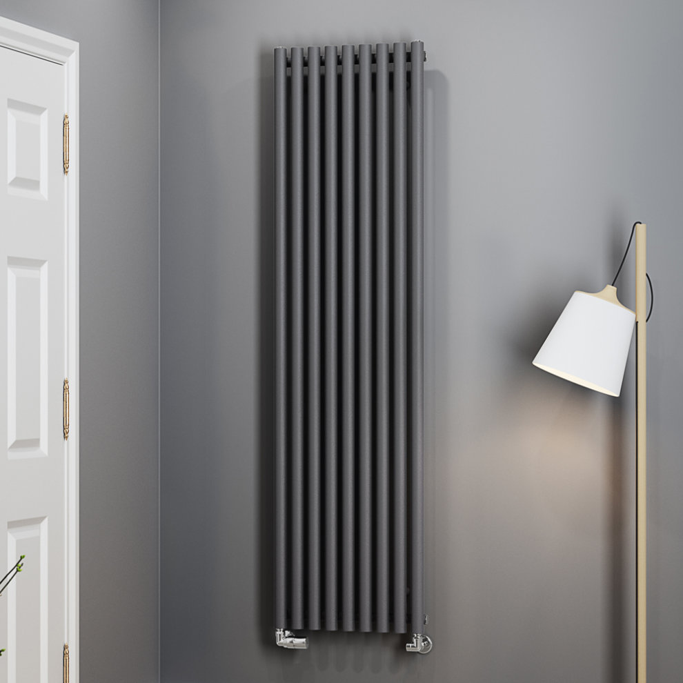 Terma Rolo Room 3516 BTU Modern Grey Radiator 1800 x 480mm - image 4
