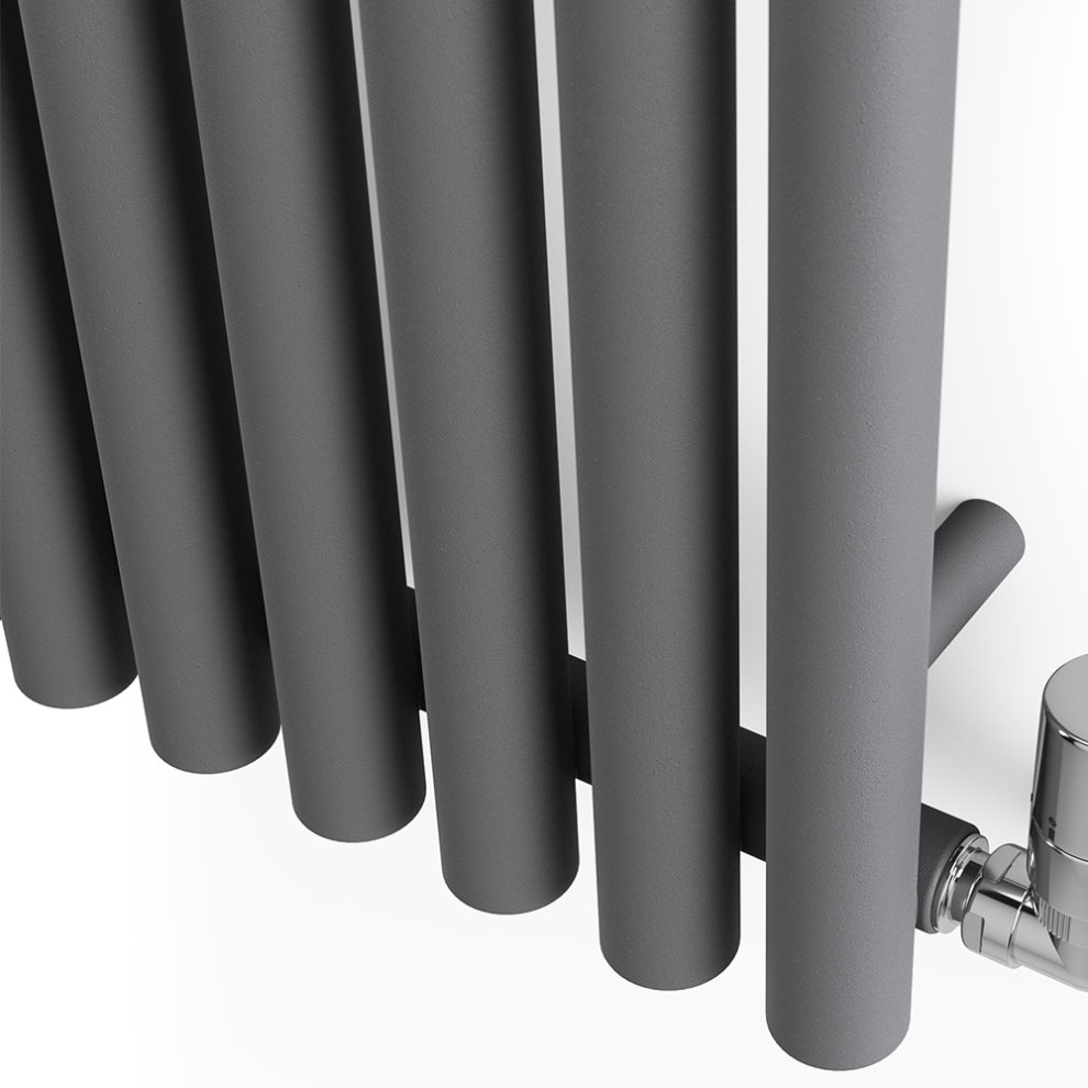 Terma Rolo Room 4297 BTU Modern Grey Radiator 1800 x 590mm - image 2