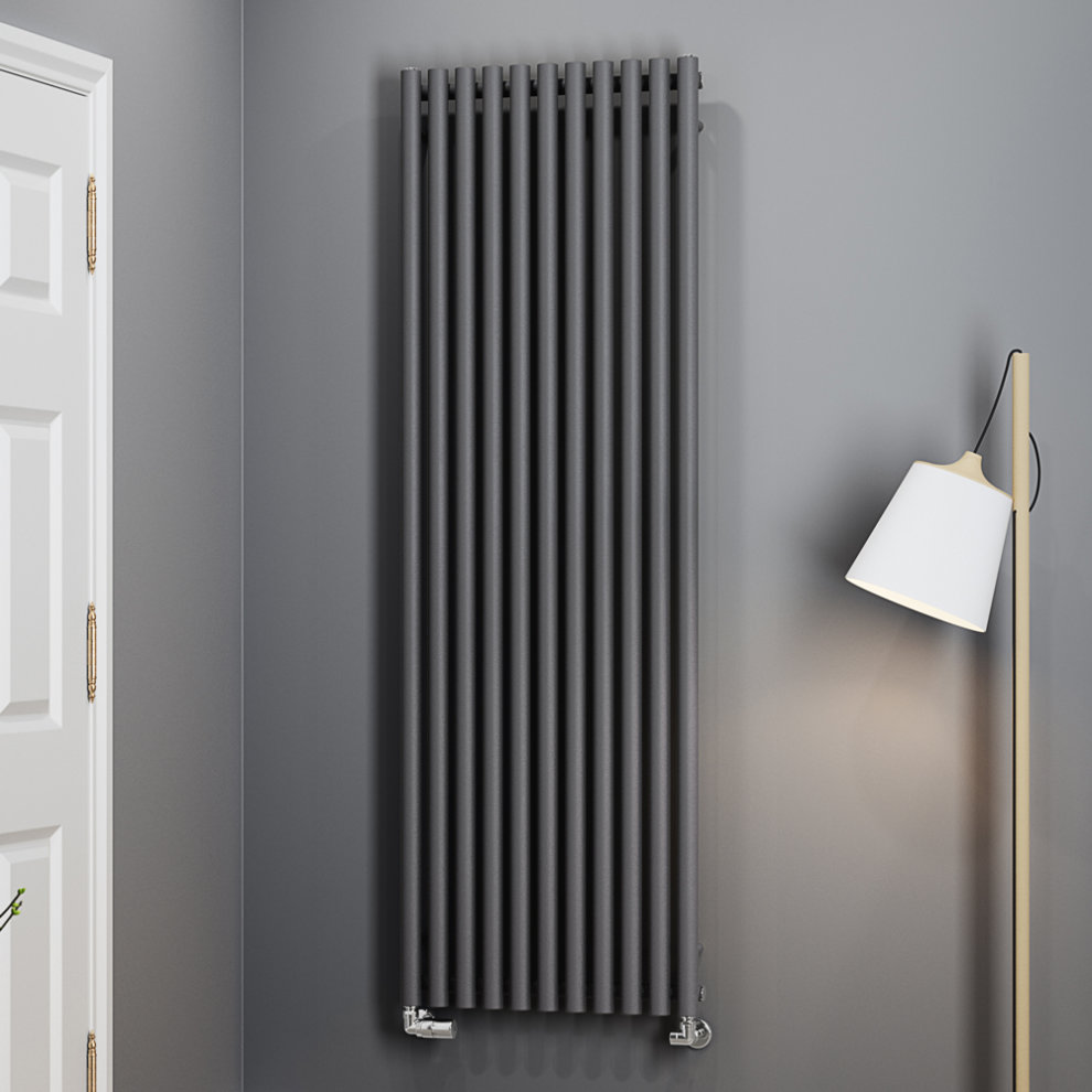 Terma Rolo Room 4297 BTU Modern Grey Radiator 1800 x 590mm - image 4