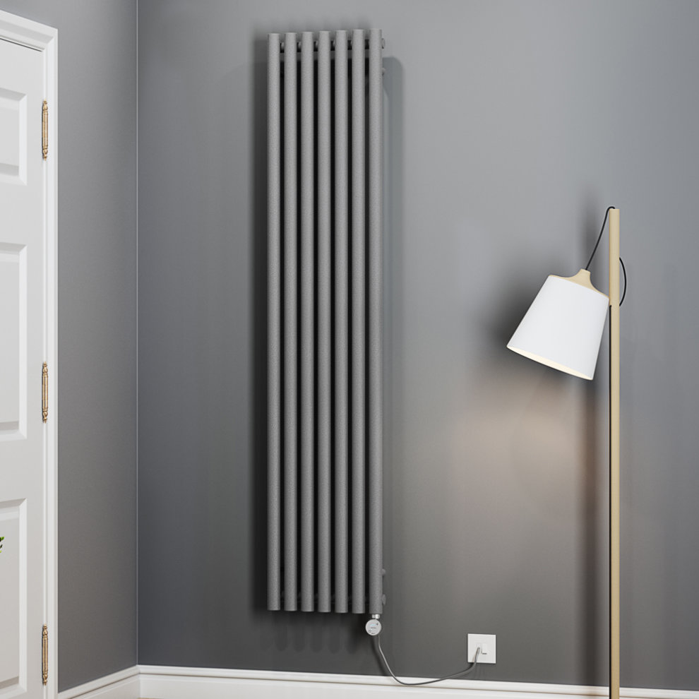 Terma Rolo Room Salt n Pepper Electric Radiator Bluetooth 800W 1800 x 370mm - image 4