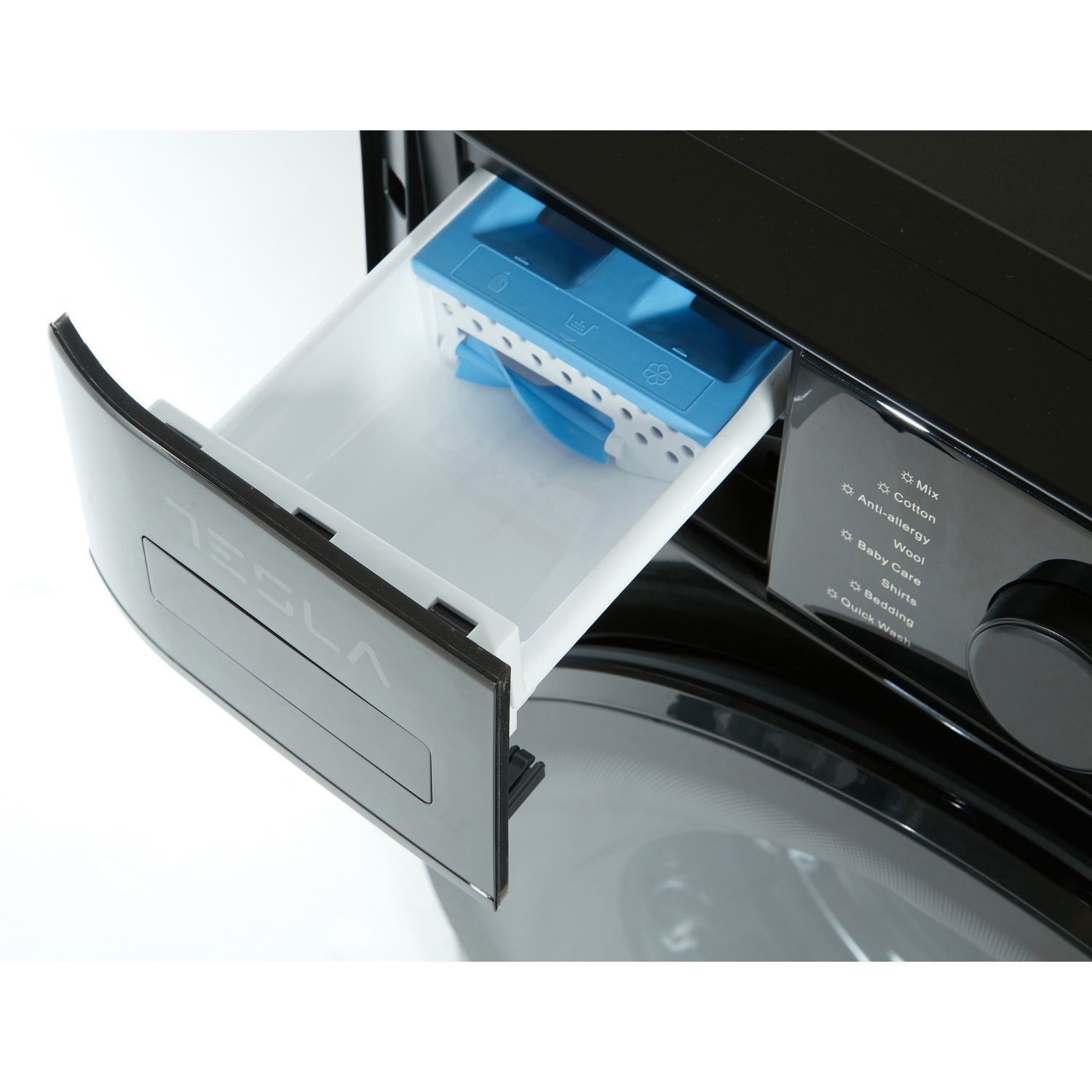 Tesla TWM81400B 8KG 1400RPM Slim Depth Black Washing Machine - image 4
