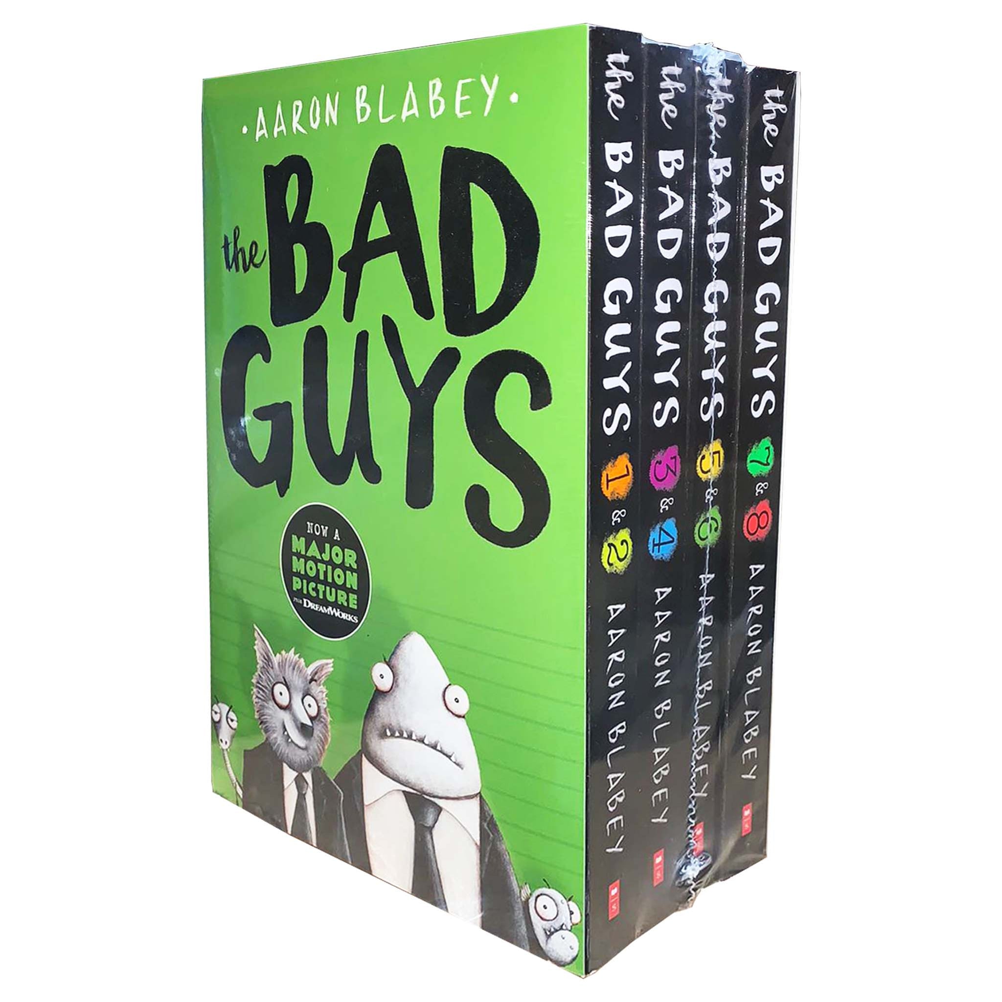 Aaron Blabey The Bad Guys Episodes by Aaron Blabey: 1-8 Collection 4 Books Set - Ages 7-9 - Paperback
