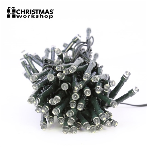 The Christmas Workshop 100 LED String Light Blue and White - image 2