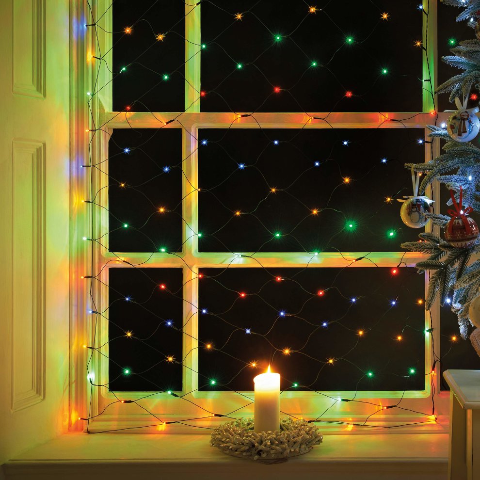 The Christmas Workshop 180 LED Net String Light Multicolour - image 2