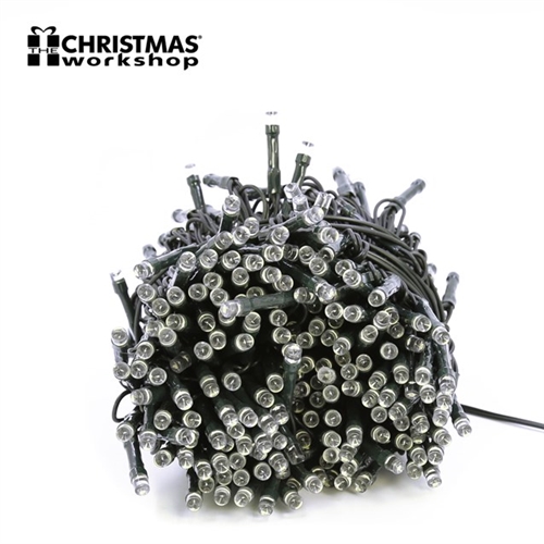The Christmas Workshop 300 White LED Christmas String Light - image 2