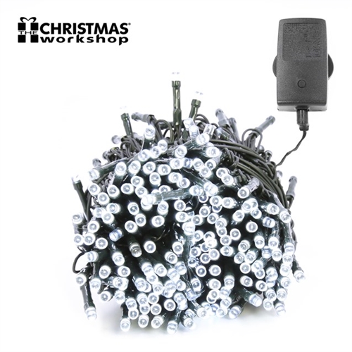 The Christmas Workshop 300 White LED Christmas String Light - image 4