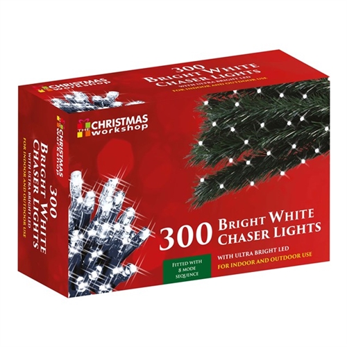 The Christmas Workshop 300 White LED Christmas String Light - image 5