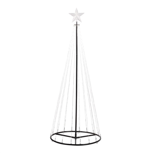 The Christmas Workshop 573 LED Outdoor Cone Tree White 6ft - image 2