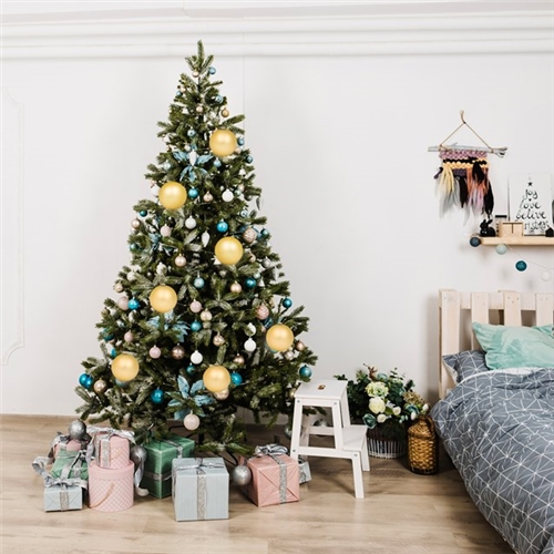 The Christmas Workshop Gold Matte Bauble 15cm 3 Pack - image 3