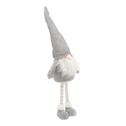The Christmas Workshop Grey Standing Gonk Decoration 63cm - image 2