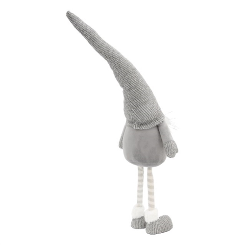 The Christmas Workshop Grey Standing Gonk Decoration 63cm - image 3