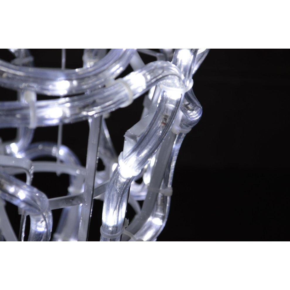 The Christmas Workshop Lantern Silhouette LED String Light White 4m - image 4
