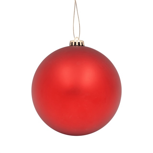 The Christmas Workshop Red Matte Bauble 15cm 3 Pack - image 2