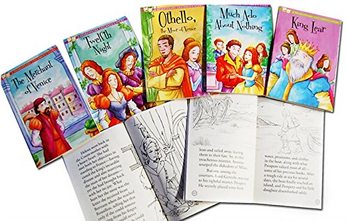The Complete Shakespeare Children's Stories Collection 20 Books Box Set Paperback - image 3