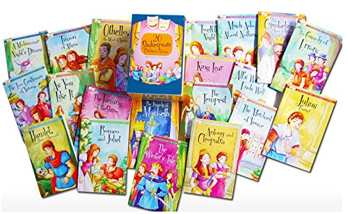 The Complete Shakespeare Children's Stories Collection 20 Books Box Set Paperback - image 5