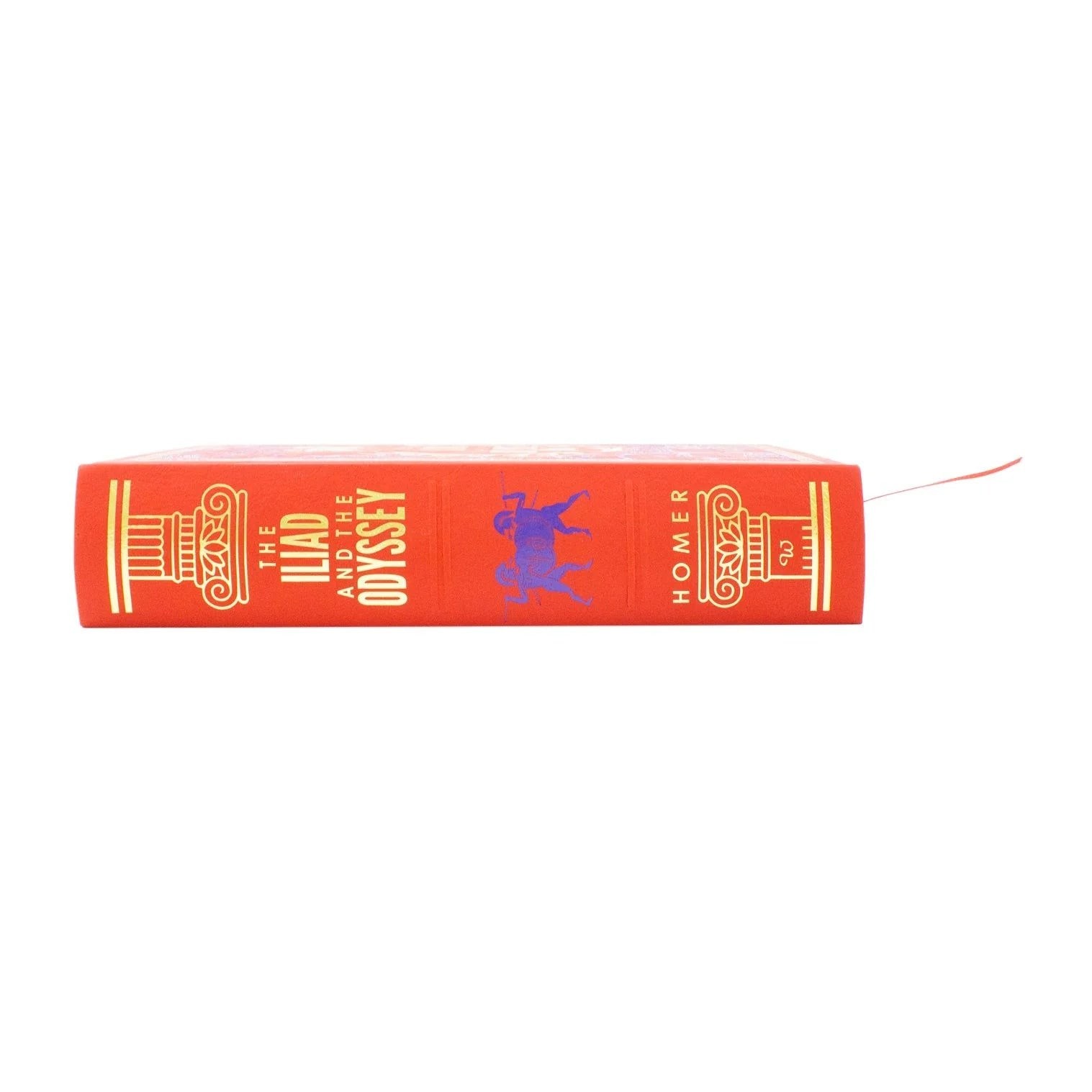 The Iliad and The Odyssey by Homer Deluxe Leather Bound 2 Book Set - image 4
