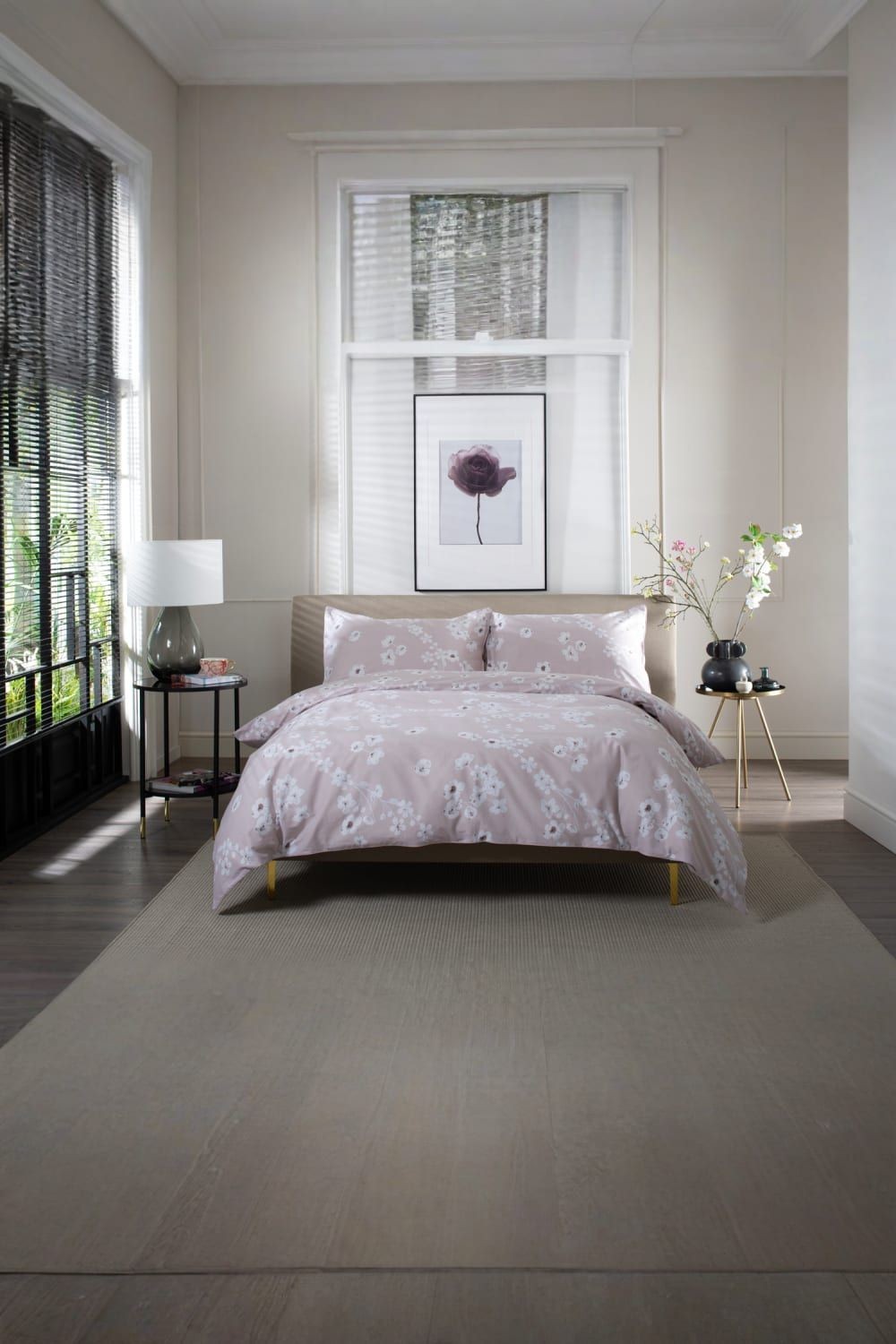 The Lyndon Company Petite Fleure Pink Single Duvet Set - image 2