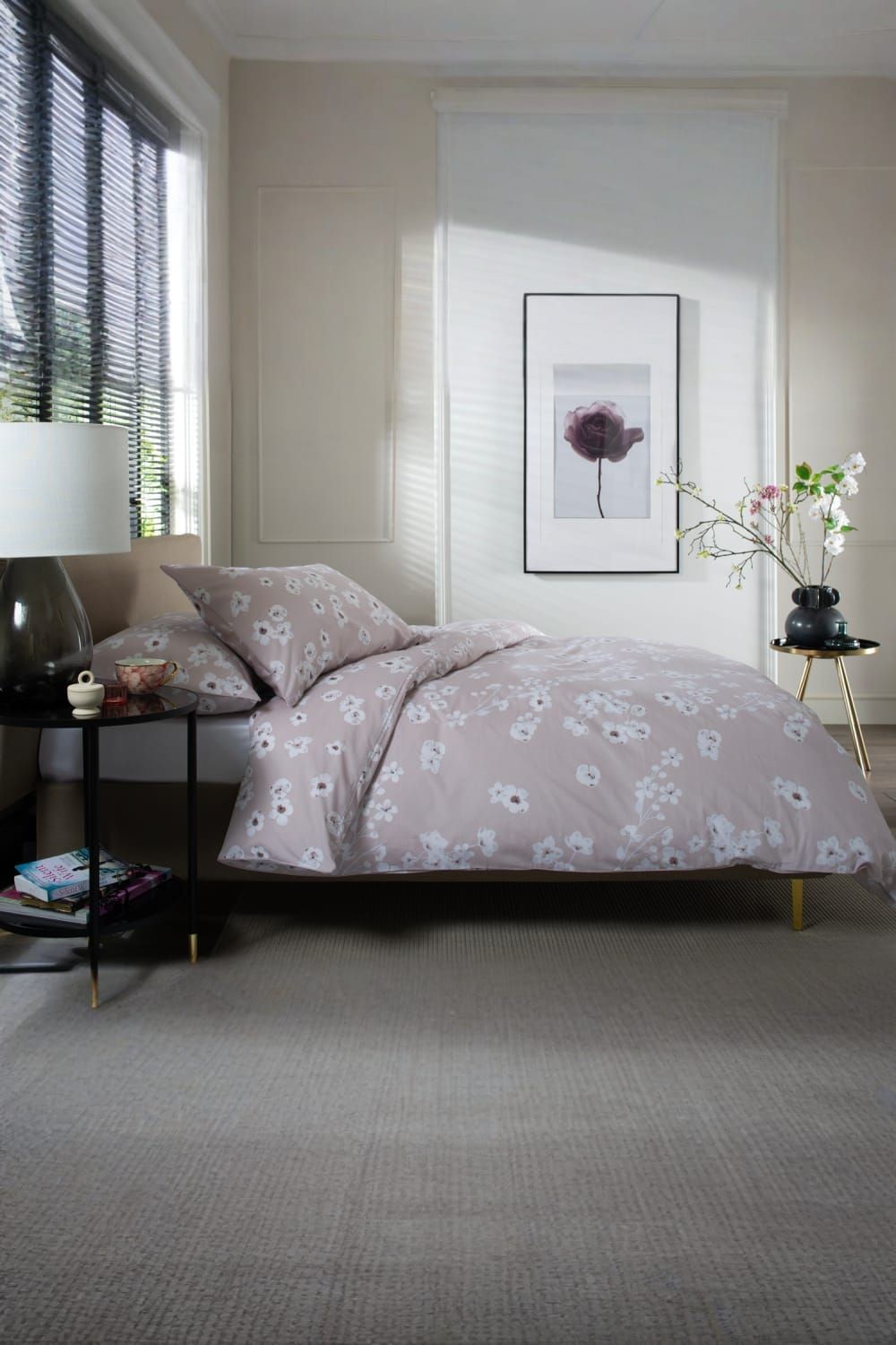 The Lyndon Company Petite Fleure Pink Single Duvet Set - image 3