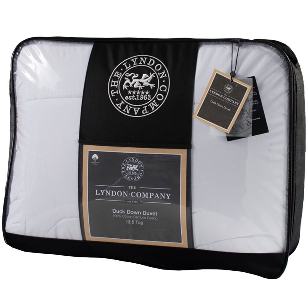 The Lyndon Company Super King Size Natural Duck Down Duvet 13.5 Tog - image 2