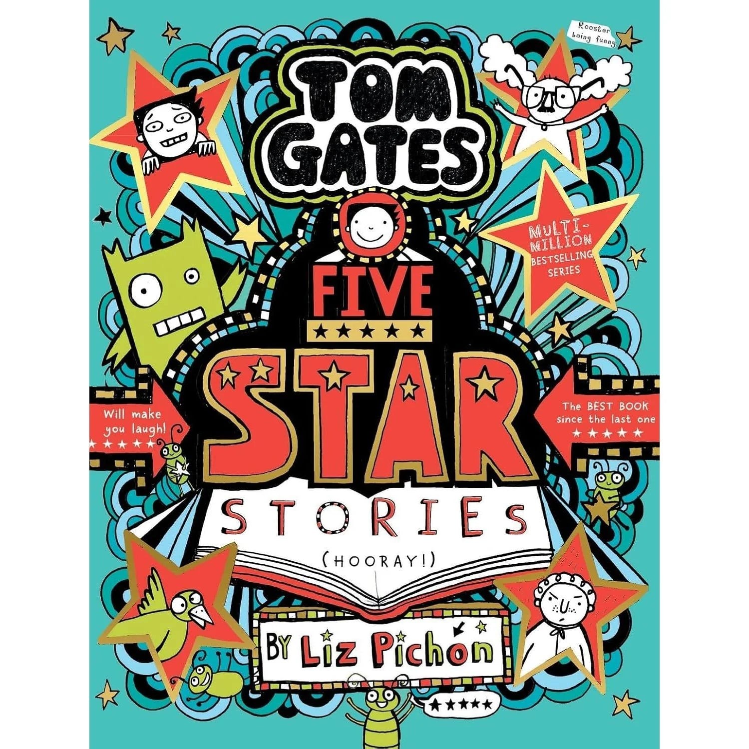 Tom Gates Series 4 Book Set By Liz Pichon Book Of Everything Ha Ha Hilarious For Young Readers - image 5