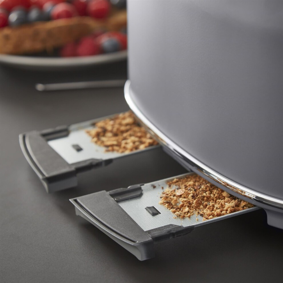 Tower Renaissance EEJB188 Grey Kettle 1.7L and 4 Slice Toaster Set - image 4