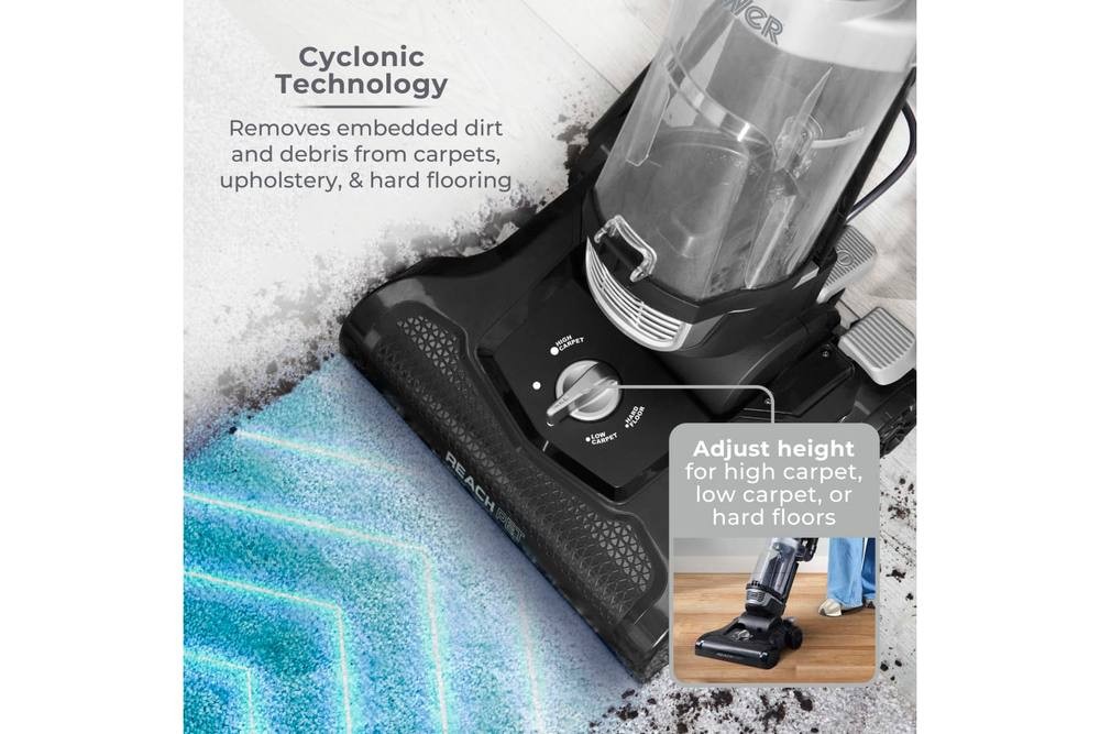 Tower TXP30 Bagless Upright Vacuum Cleaner Silver - image 3