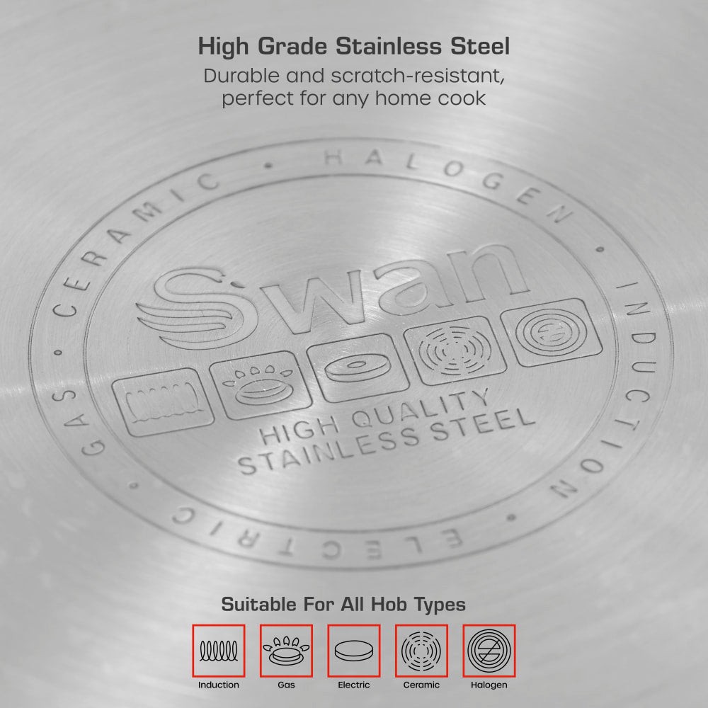 Townhouse 18cm Stainless Steel Saucepan - image 4