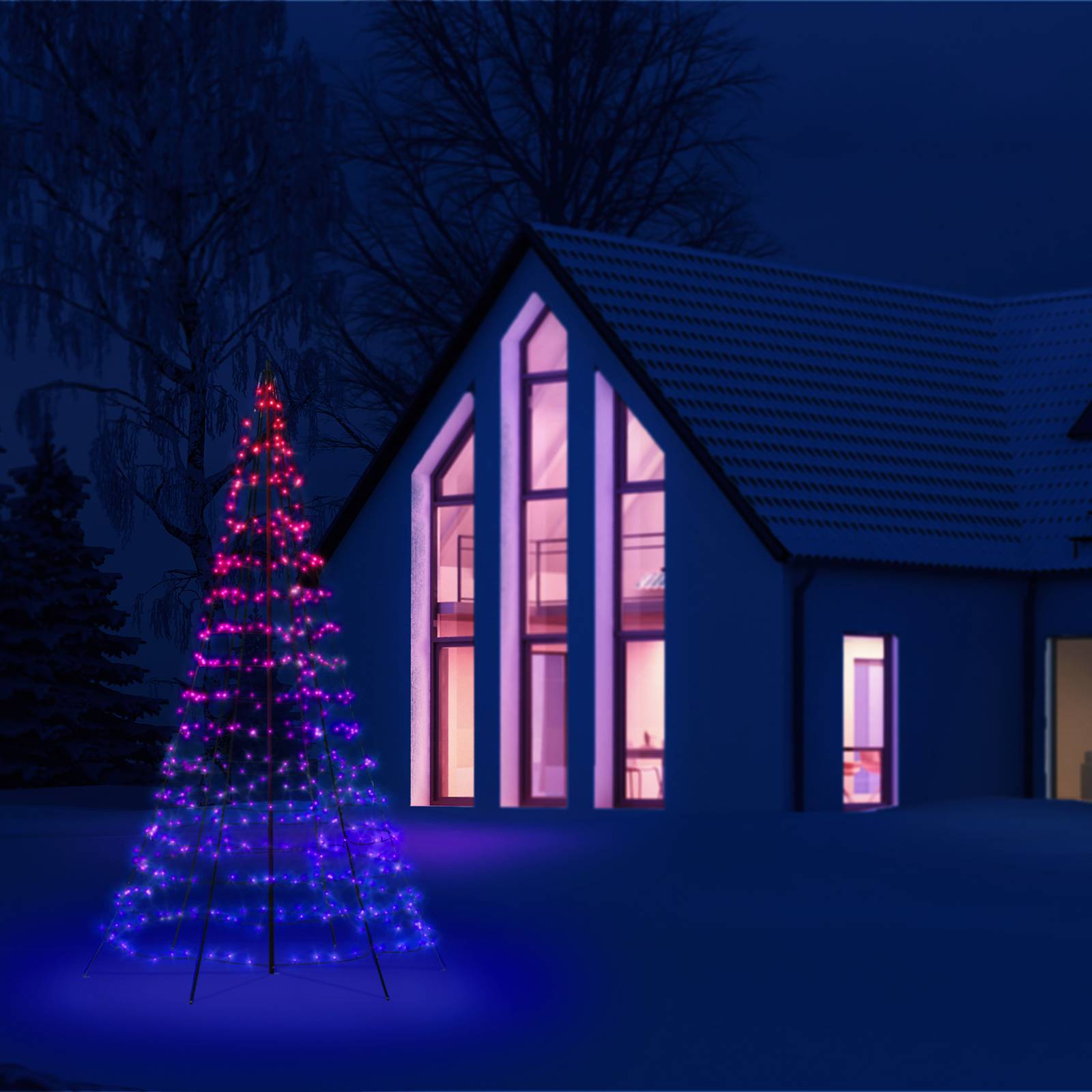 Twinkly 3m App-Controlled Outdoor Tree (450 LEDs) - image 3