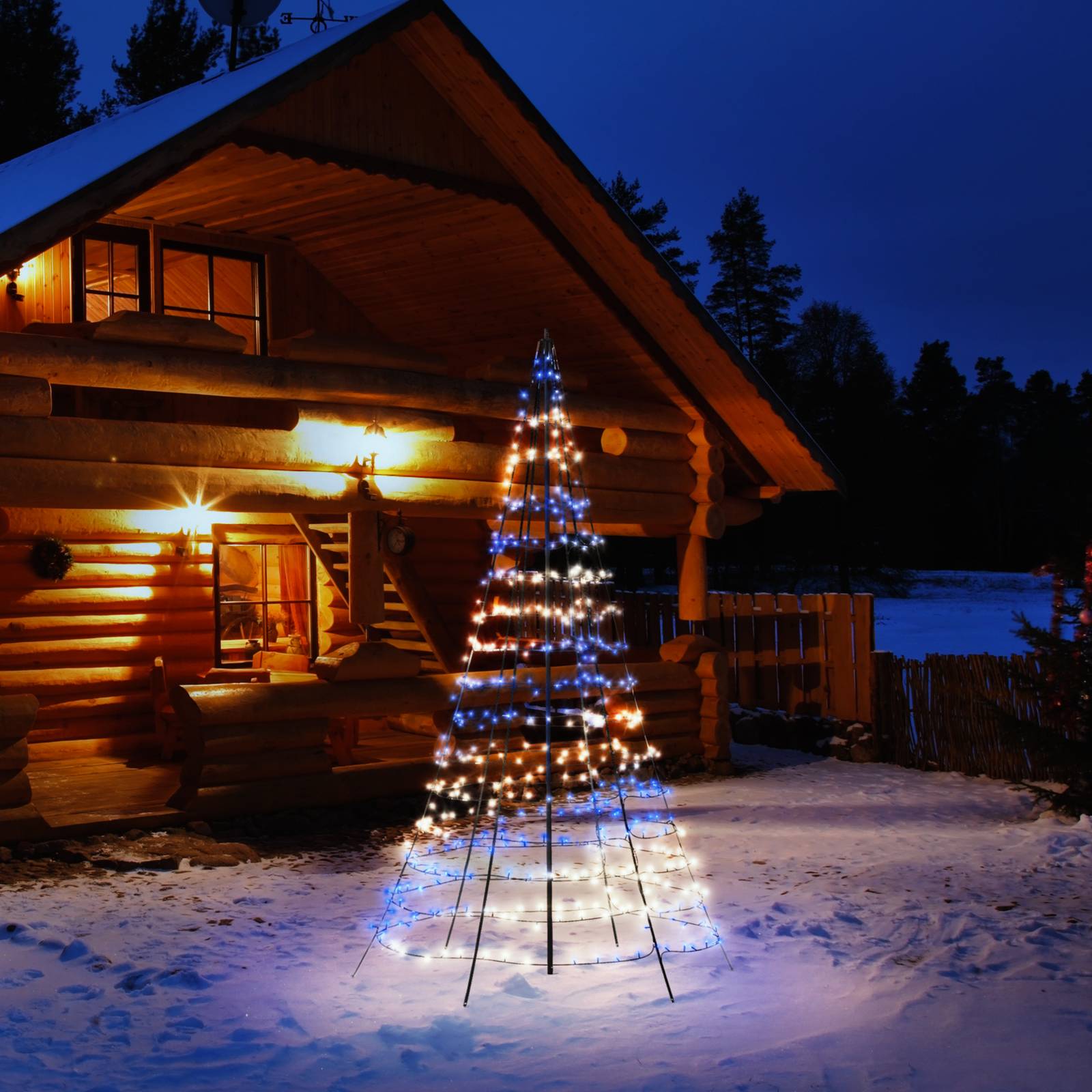 Twinkly 3m App-Controlled Outdoor Tree (450 LEDs) - image 4