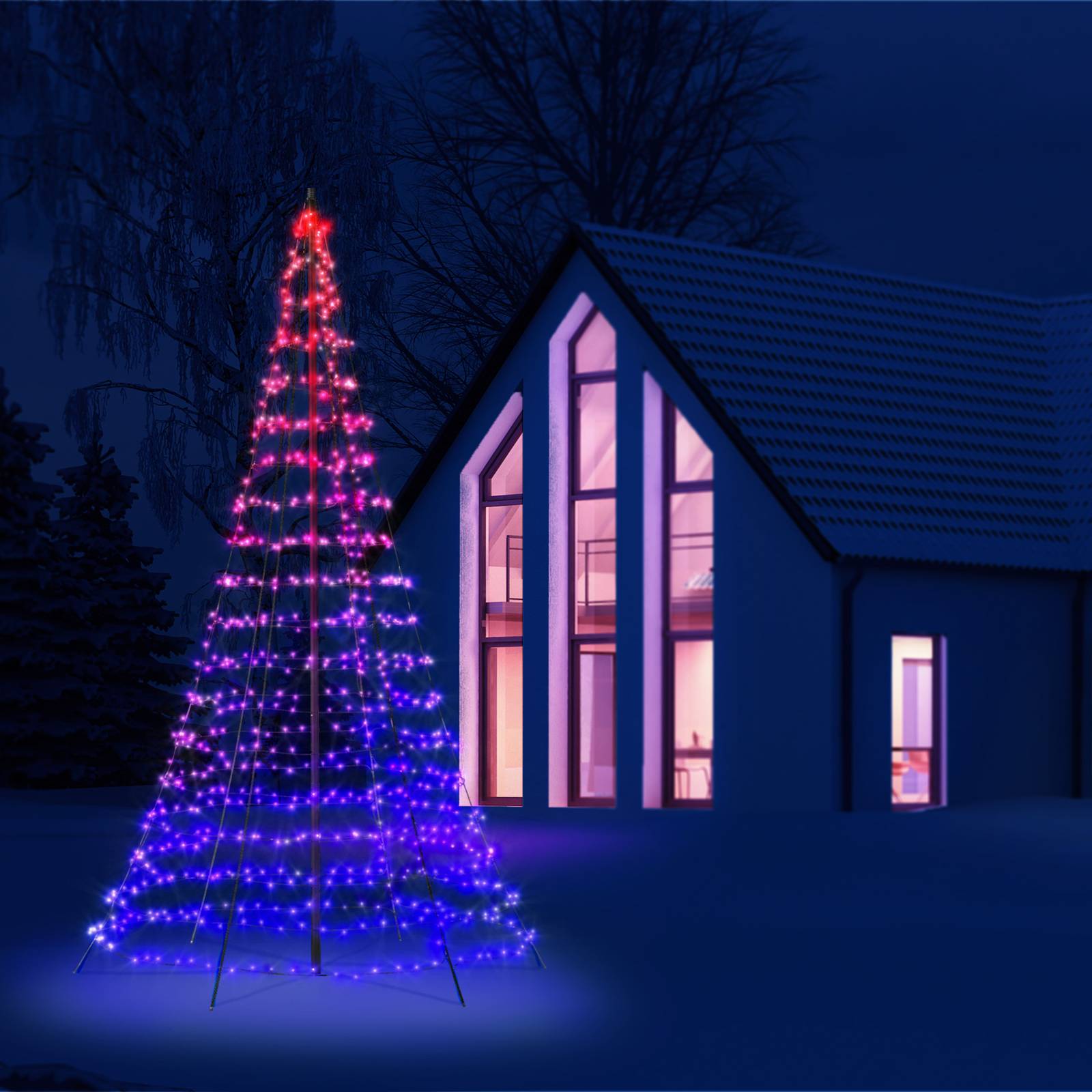 Twinkly 4m App-Controlled Outdoor Tree (750 LEDs) - image 3