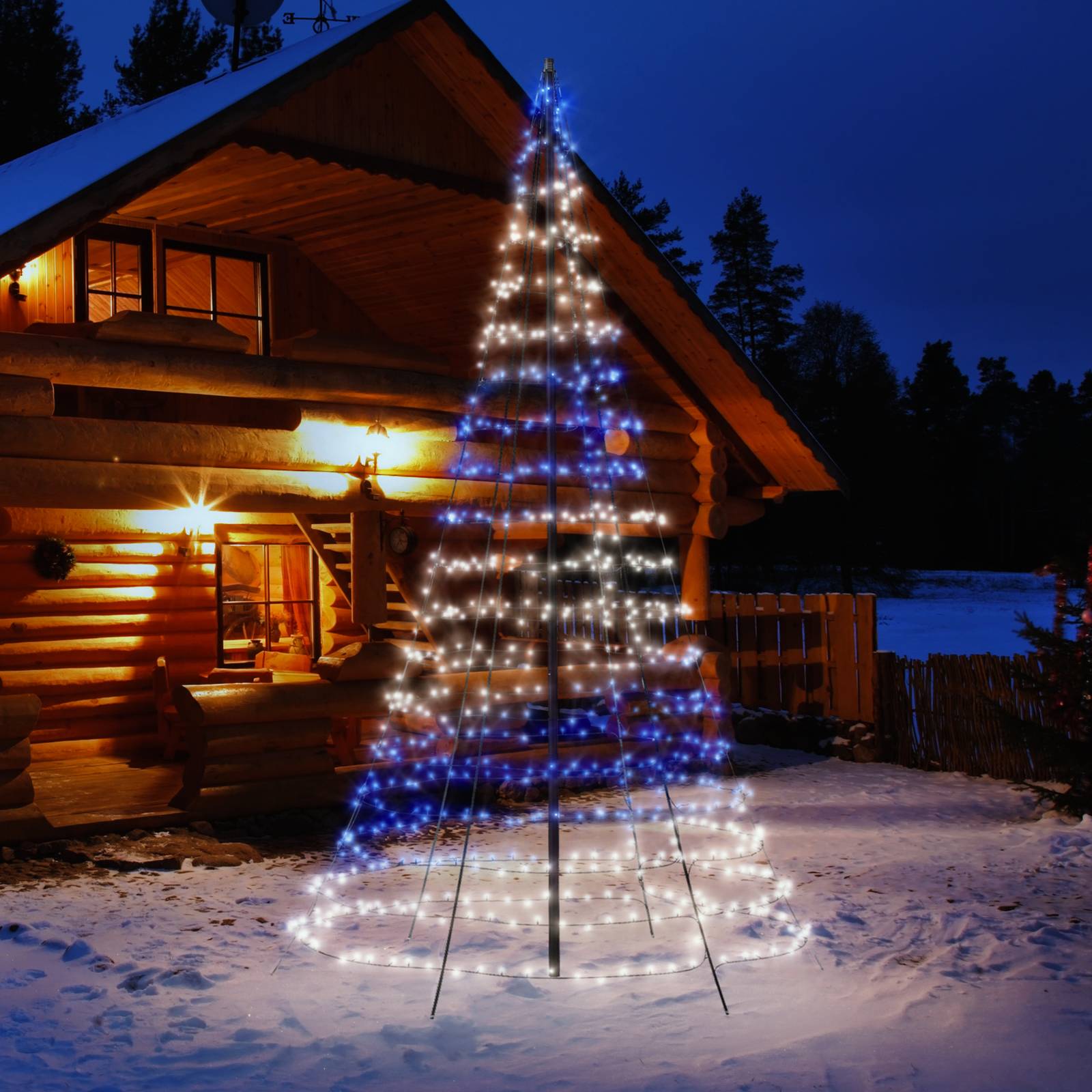 Twinkly 4m App-Controlled Outdoor Tree (750 LEDs) - image 4