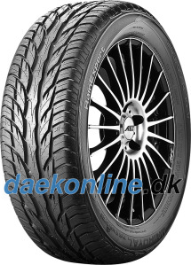 Uniroyal RainExpert tire in size 205/60 R15 91W, featuring a black rubber surface with a distinct tread pattern designed for wet conditions and a sleek, sporty rim.