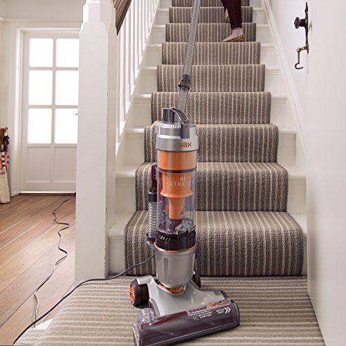 Upright Corded Bagless Vacuum - Orange/Grey - image 2